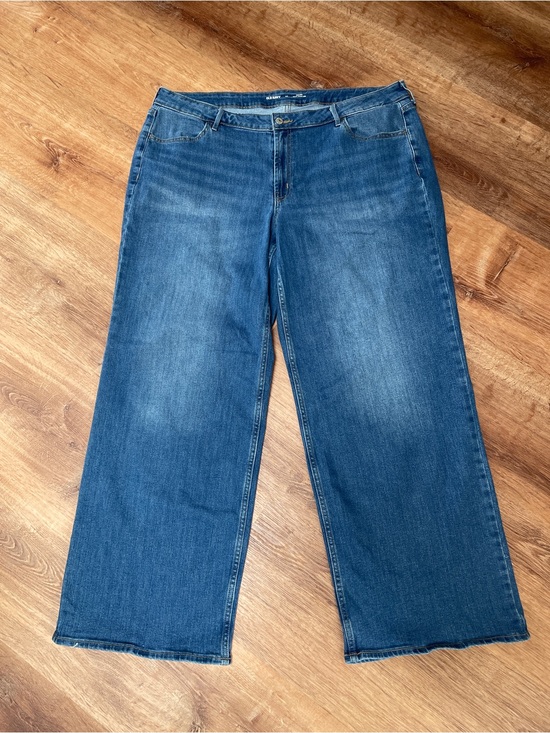 Old Navy Denim - Old Navy Womens High Rise Wide Leg Jeans Blue Size 20 Wow Stretchy